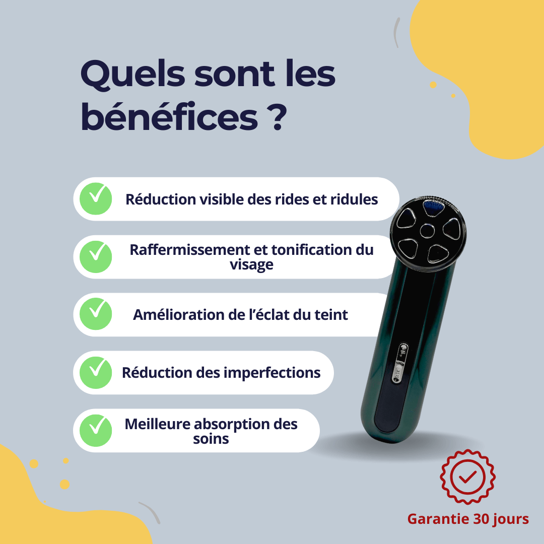 LumiLift™ - Appareil anti-âge LED et EMS